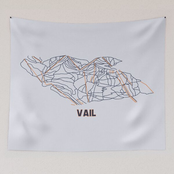 Item preview, Vail Trail Map designed and sold by ChasingGnarnia.