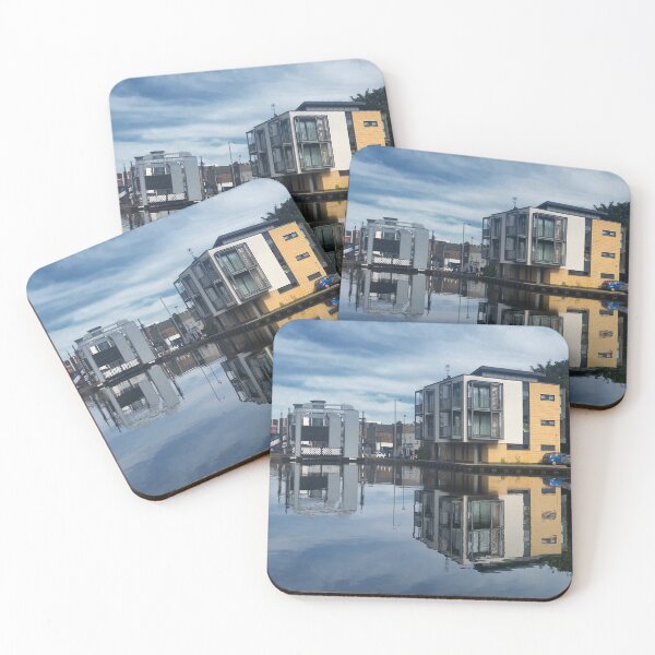 Item preview, Architectural Juxtaposition: Leamington Lift Bridge and Appartments designed and sold by Kasia Design.