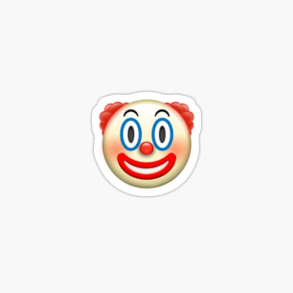 Artikel-Vorschau von Clownsgesicht EMOJI, designt und verkauft von joemcl.