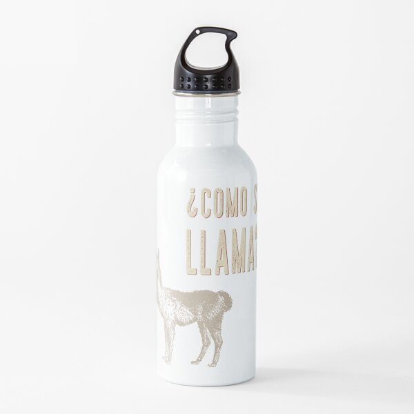 ¿Cómo se llama? Botella de agua