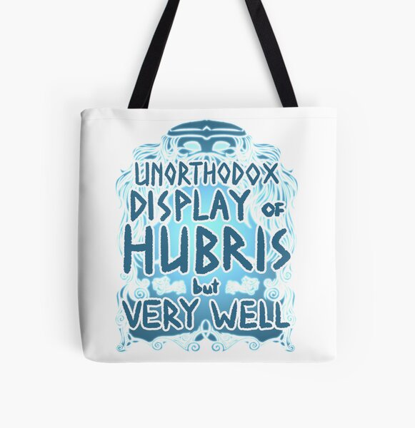 Hubris All Over Print Tote Bag