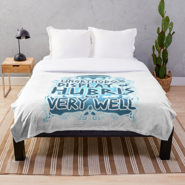 Hubris Throw Blanket