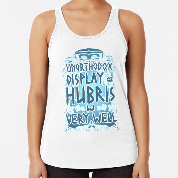 Hubris Racerback Tank Top