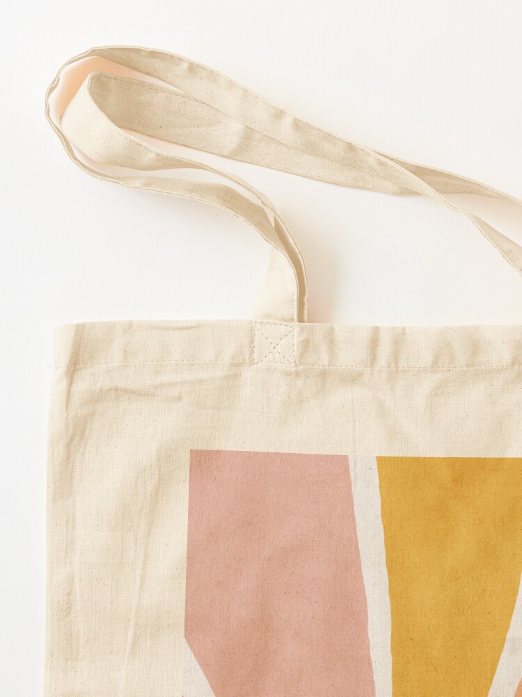 Tote Bag, Sun, Abstract, Mid century modern kids wall art, Nursery room designed and sold by juliaemelian