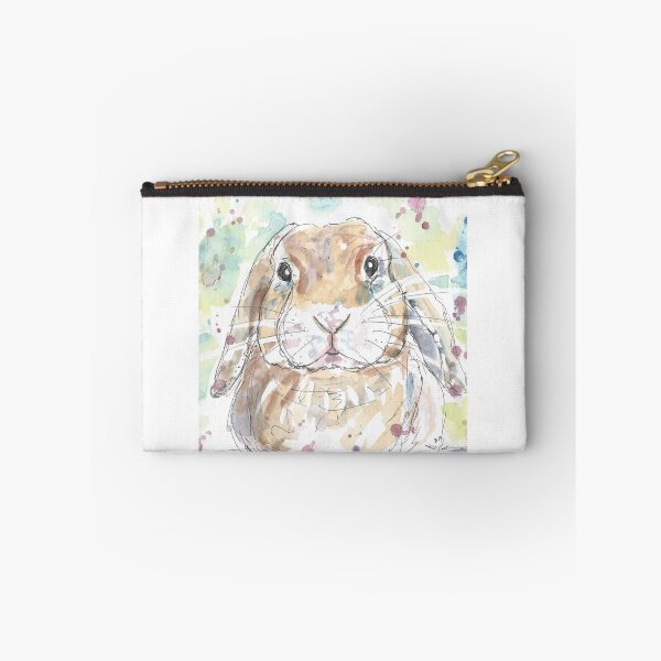 Item preview, Lop Rabbit Portrait. designed and sold by DebTheZeb.