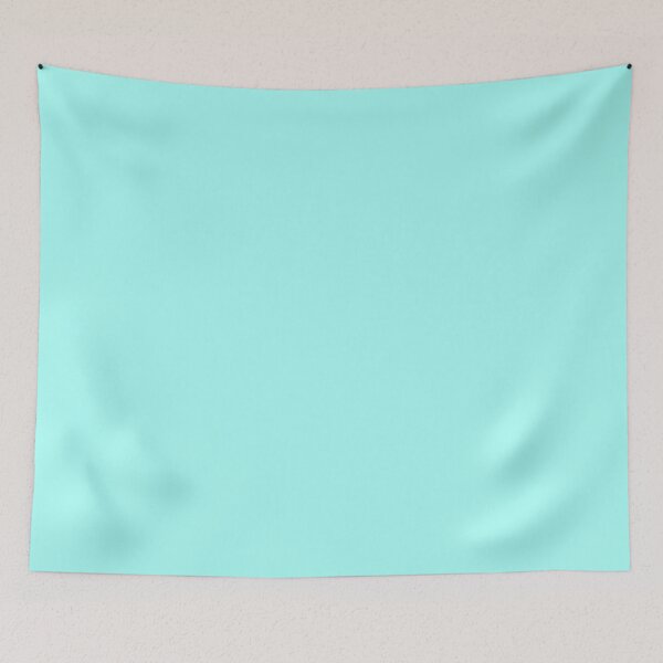 Item preview, Bright Light Turquoise Solid designed and sold by kierkegaard.