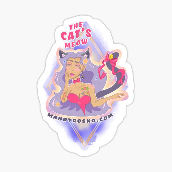 The Cat's Meow Sticker