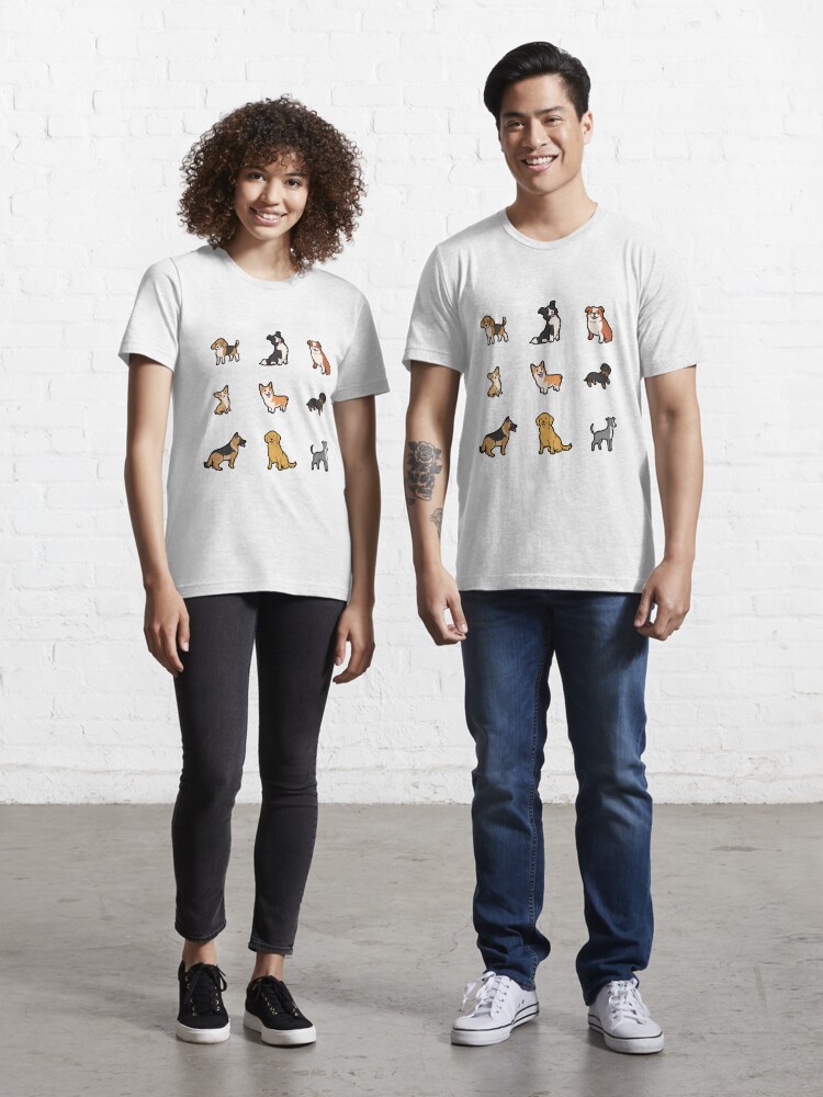 Dog Breeds 1 Essential T Shirt for Sale by unicronpotato Redbubble