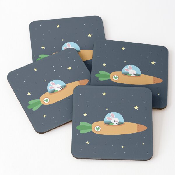 Item preview, An army of space bunnies designed and sold by Petits Pixels.
