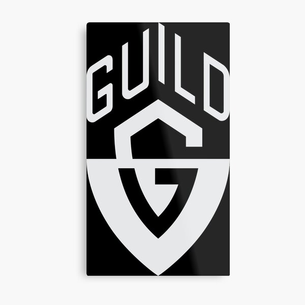 Guild Guitar Metal Print