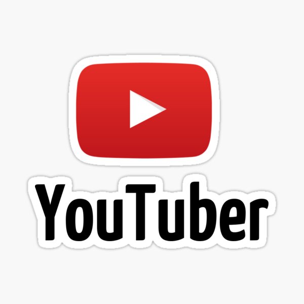 Artikel-Vorschau von Youtuber großes Logo, designt und verkauft von 42AndAHalf.
