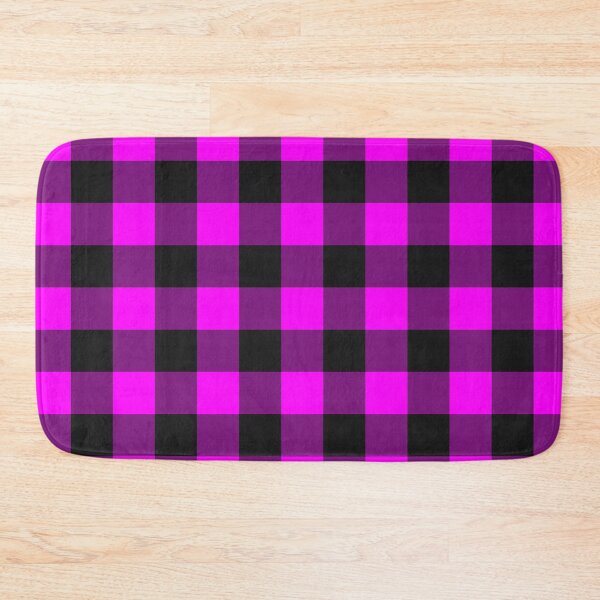 Item preview, Black and Pink Buffalo Plaid designed and sold by Darcy777.
