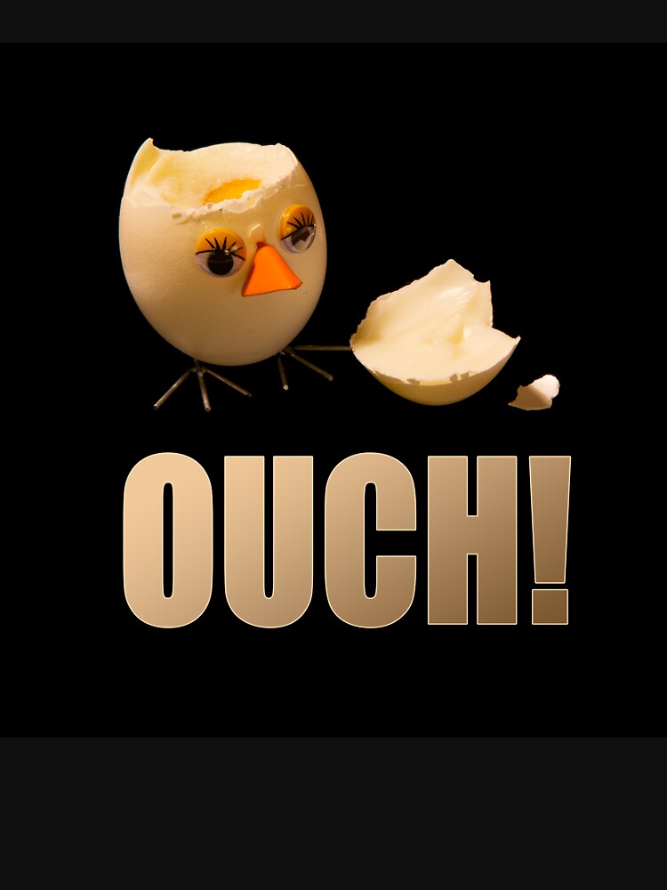 Ouch, don't break the egg by andyrenard