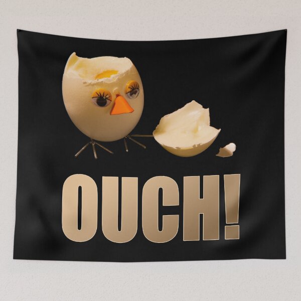 Item preview, Ouch, don't break the egg  designed and sold by Andy Renard.