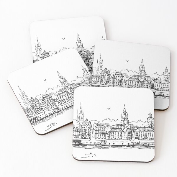Item preview, View on Stockholm from water designed and sold by tandast.