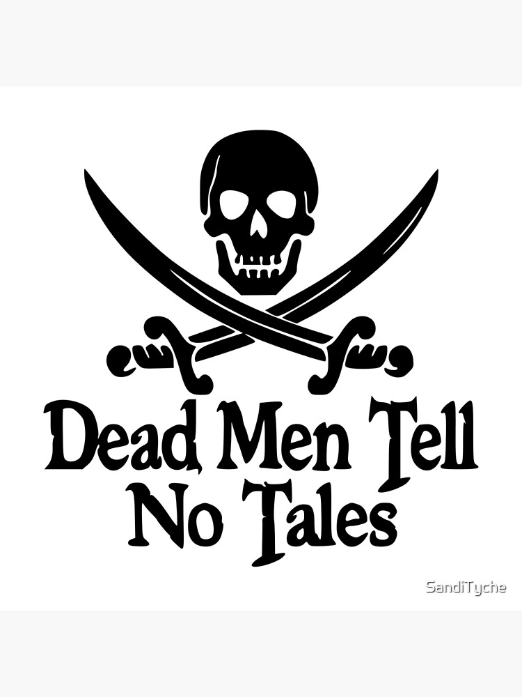 Custom Car Decal Dead Men Tell No Tales Pirates of the Caribbean