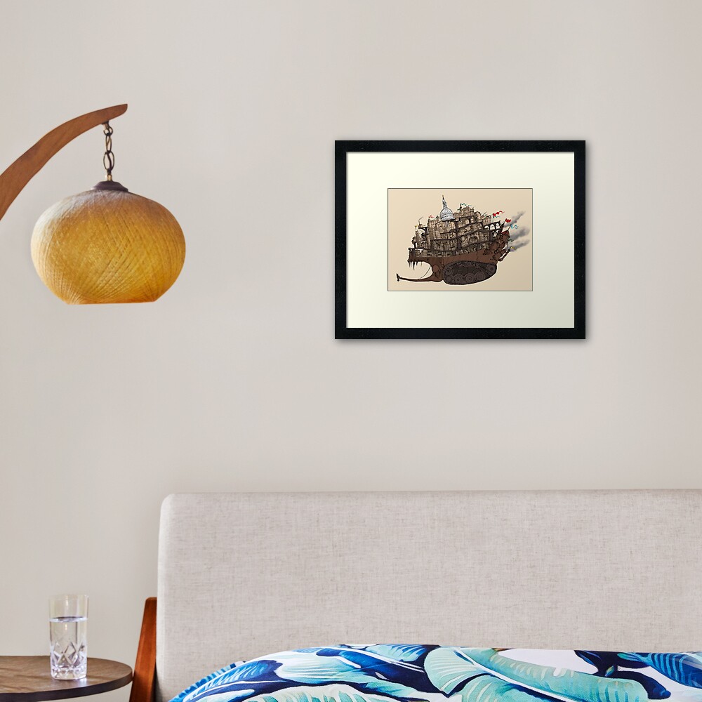 Item preview, Framed Art Print designed and sold by sketchydoodle.