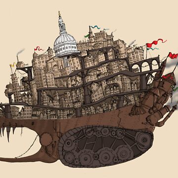 Artwork thumbnail, Mortal Engines: London by Kirsty Mordaunt