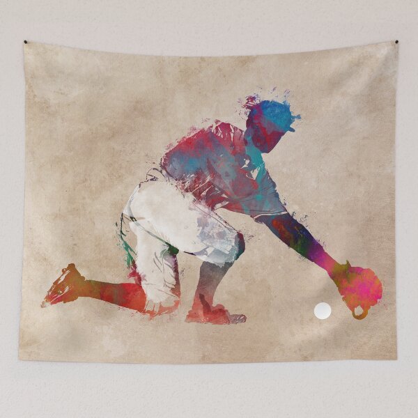 Item preview, Baseball player 5 #baseball #sport designed and sold by JBJart.