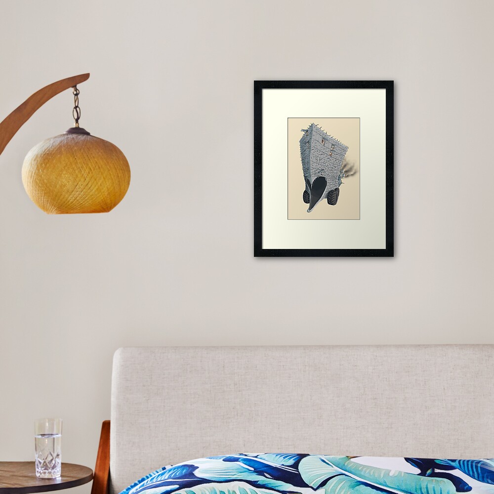 Item preview, Framed Art Print designed and sold by sketchydoodle.