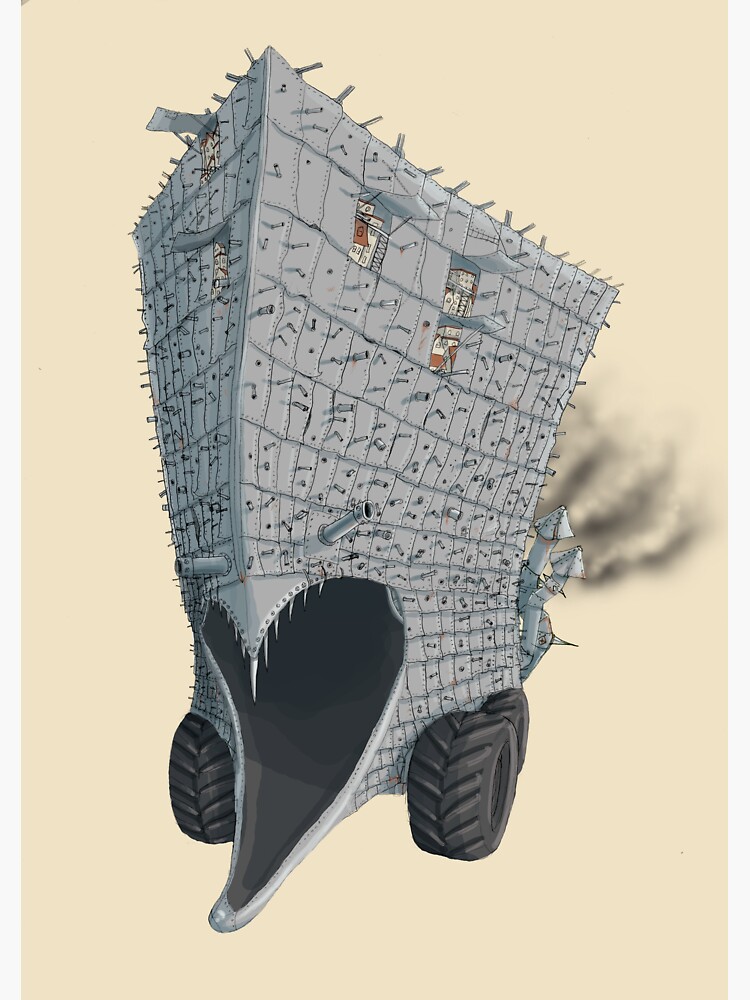 Thumbnail 3 of 3, Poster, Mortal Engines: Murnau designed and sold by sketchydoodle.