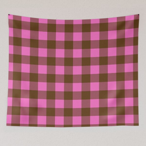 Item preview, Pink and Brown Buffalo Plaid designed and sold by Darcy777.