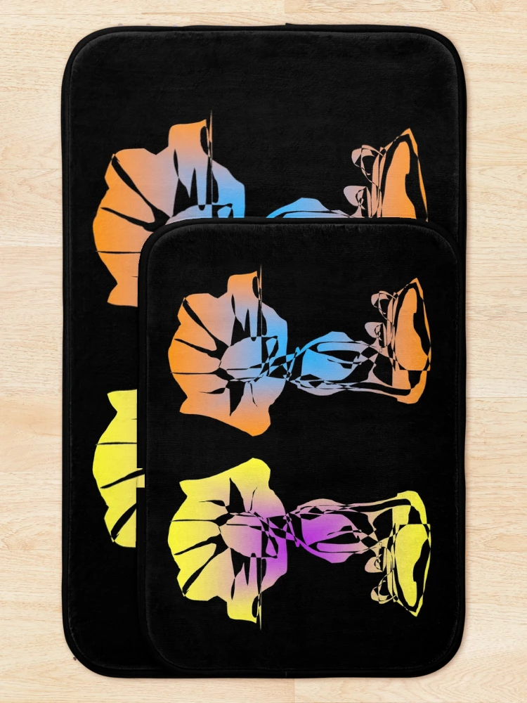 Thumbnail 5 of 6, Bath Mat, 19 designed and sold by InfinitePathArt.