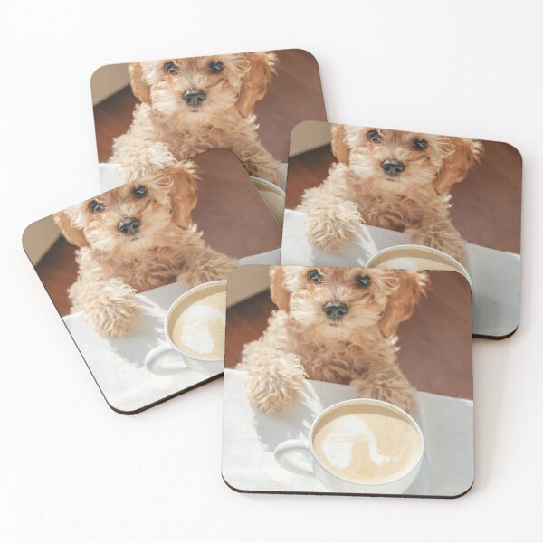 Item preview, Cute Dog "cockapoo" Coffee Design designed and sold by AboutAbove.
