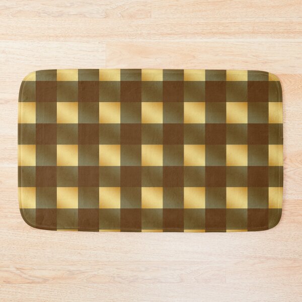 Item preview, Gold and Brown Buffalo Plaid designed and sold by Darcy777.