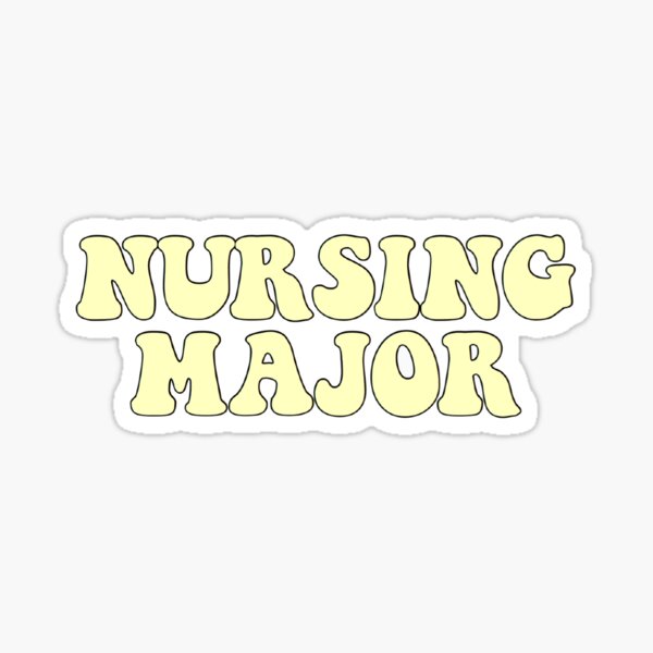 Item preview, Nursing major - yellow designed and sold by Kliethermes28.