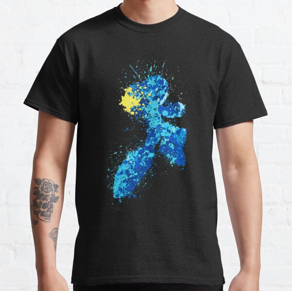 Splatter Mega Man Classic T-Shirt
