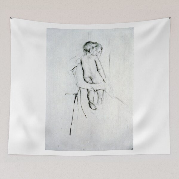 Item preview, Baby's Back - Mary Cassatt - 1890 designed and sold by CrankyOldDude.