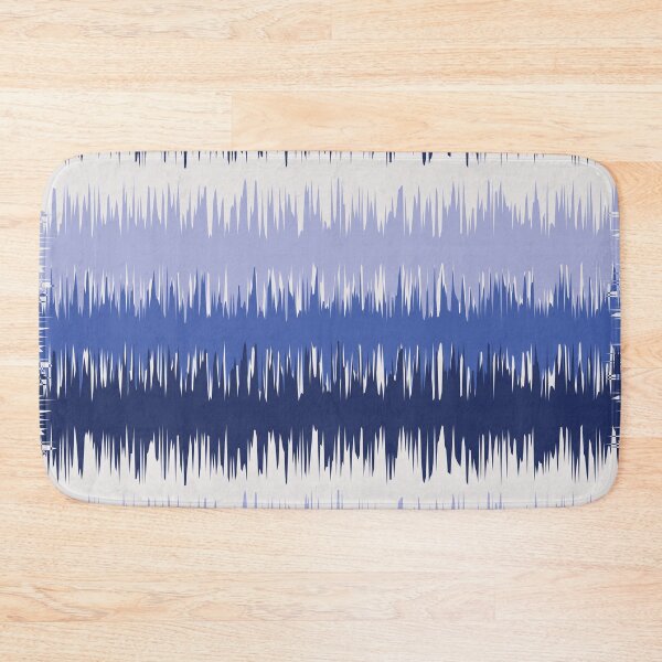 Item preview, Blue Hues Abstract Ocean Waves designed and sold by iCraftCafe.