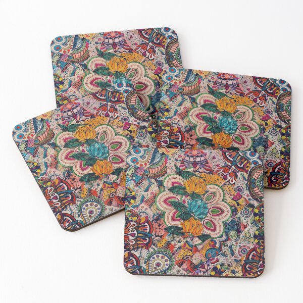 Item preview, Floral Mosaic designed and sold by Marci Brockmann.