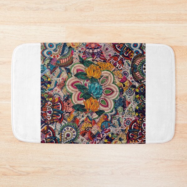 Item preview, Floral Mosaic designed and sold by Marci Brockmann.