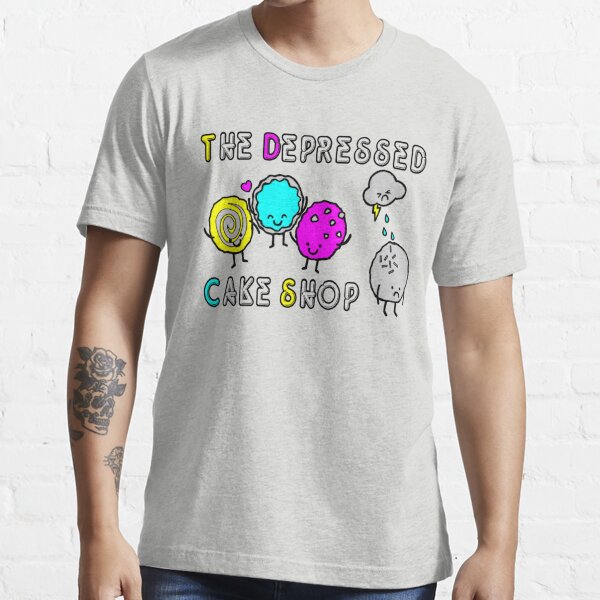 1 In 4 Cookies Depressed Cake Shop T Shirt For Sale By Dcs Shop Redbubble Cookie T