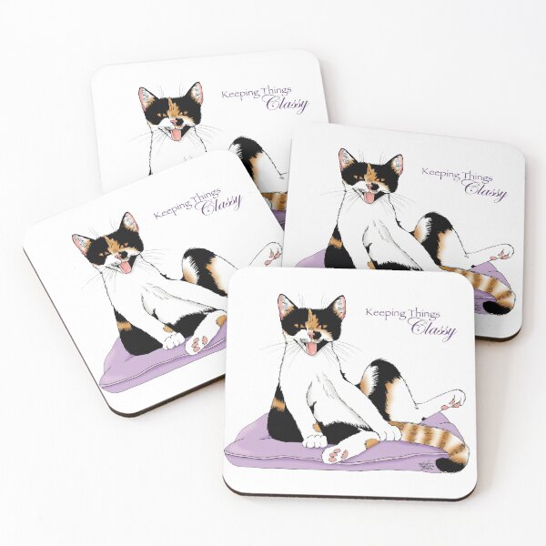 Calico Cat Car Coaster