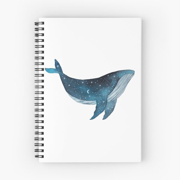 Item preview, Whale with the moon and stars designed and sold by Tina van Dijk.