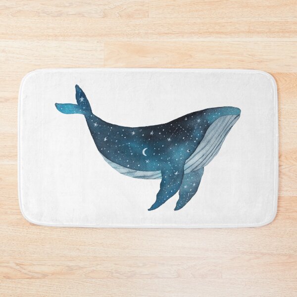 Item preview, Whale with the moon and stars designed and sold by Tina van Dijk.