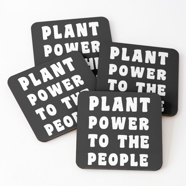 Item preview, Plant Power To The People designed and sold by thesnowwhyte.
