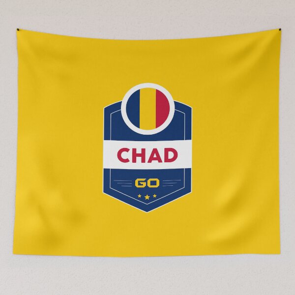 Item preview, CHAD FLAG SHIELD  designed and sold by MarkMotta.