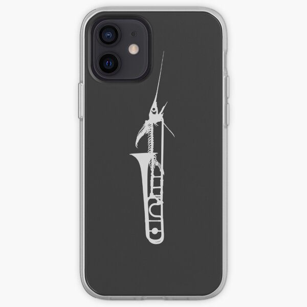 Swordfish Trombone (white) iPhone Soft Case