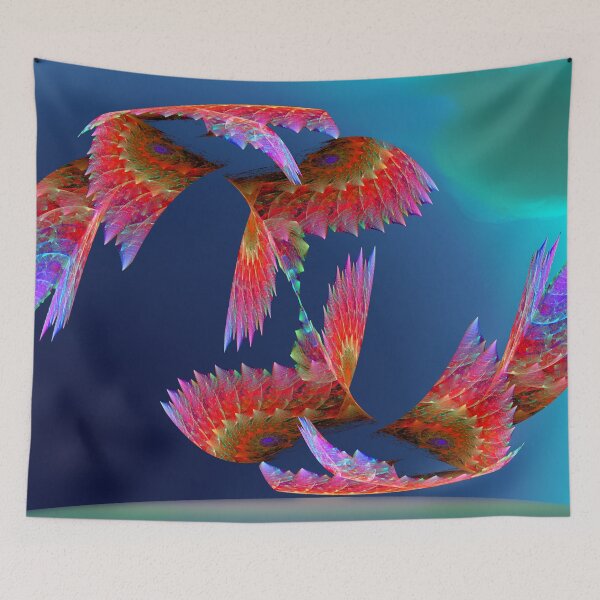 Item preview, Flight of the Fire Eagles designed and sold by barrowda.