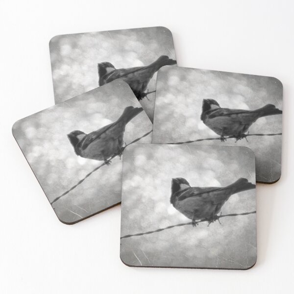 Item preview, © NS Fence Bird IA Monocromático designed and sold by OmarHernandez.