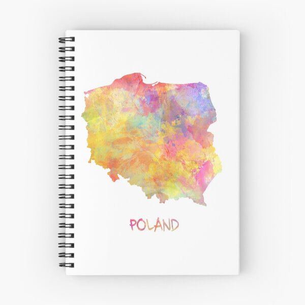 Item preview, Poland map watercolor #poland designed and sold by JBJart.
