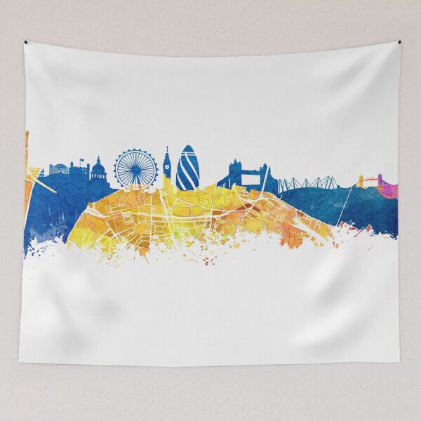 Item preview, London skyline map city Tamiza #london designed and sold by JBJart.
