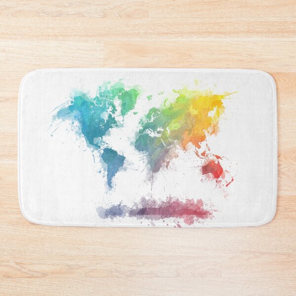 Item preview, World Map splash 2 #worldmap #map designed and sold by JBJart.