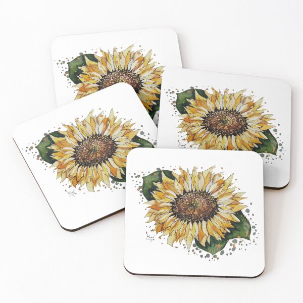 Item preview, Sunflower with pearlescent accents designed and sold by Reneesodyssey.