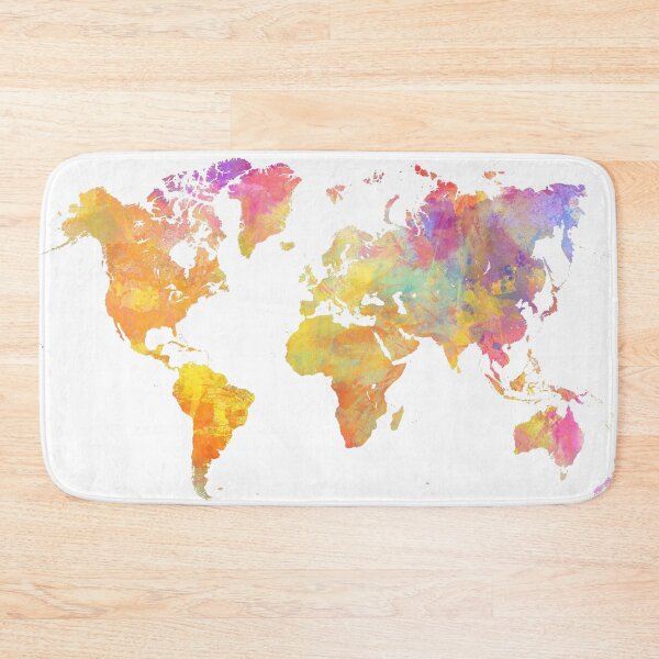Item preview, World Map Pastel #map #worldmap designed and sold by JBJart.