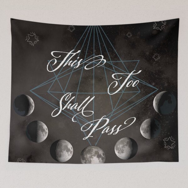 Item preview, This Too Shall Pass designed and sold by clarygray.